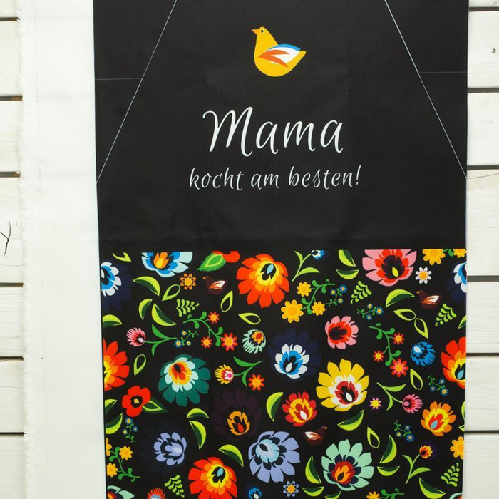 Schürze - MAMA KOCHT AM BESTEN