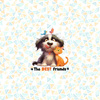 CUTE ANIMALS wz.3 - panel (60cm x 50cm) tkanina wodoodporna