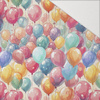 PASTEL BALOONS - Hydrophobic brushed knit