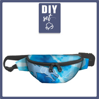 BLUE NINJA HIP BAG - big