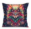 ANIMALS MANDALA wz.1 - PANEL (60cm x 50cm) dzianina pętelkowa z elastanem ITY