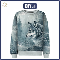 KINDER SWEATSHIRT (NOE) - WINTER WOLF M. 2 - Nähset (98/104)