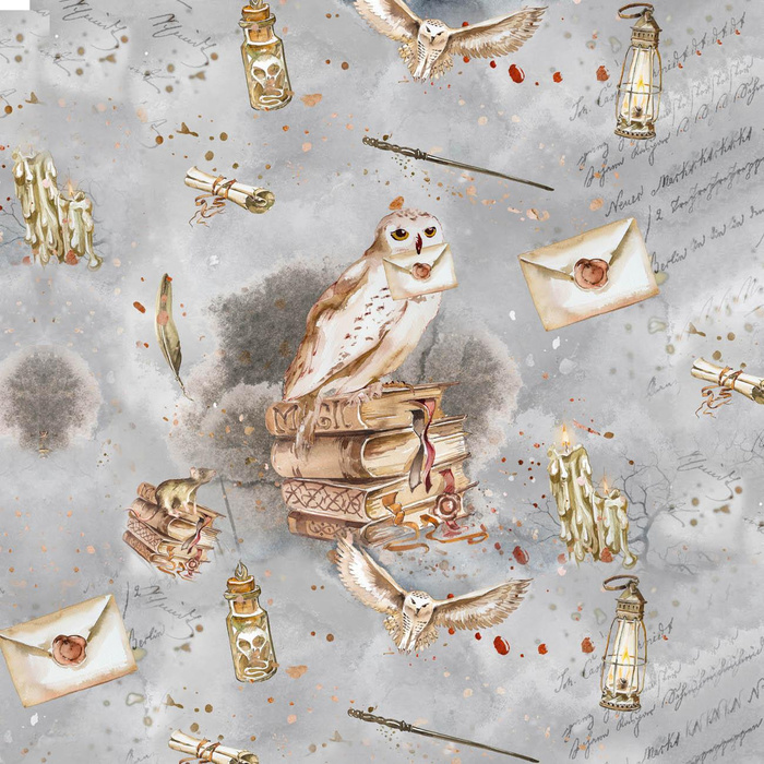 SOVA MIX VZ. 3 (MAGIC) - panel (60cm x 50cm) SINGLE JERSEY