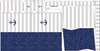 XL bag with in-bag pouch 2 in 1 - DARK BLUE ANCHOR - sewing set