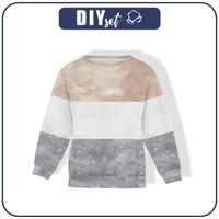KINDER SWEATSHIRT (NOE) - CAMOUFLAGE m. 2 / Streifen - Sommersweat (110/116)