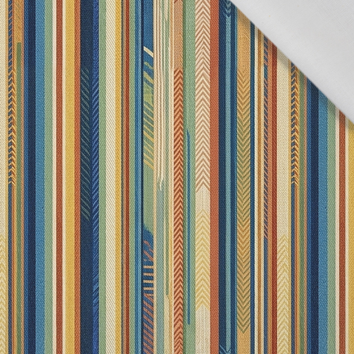 RETRO GEOMETRIC WZ. 14 - Cotton woven fabric