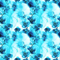 ALCOHOL PASTEL INK wz.7 blue- Welur tapicerski