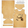 KINDER T-SHIRT- TRAVEL TIME M. 9 - Nähset (128/134)