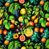 MINI PARADISE FRUITS pat. 1 (PARADISE GARDEN) - single jersey
