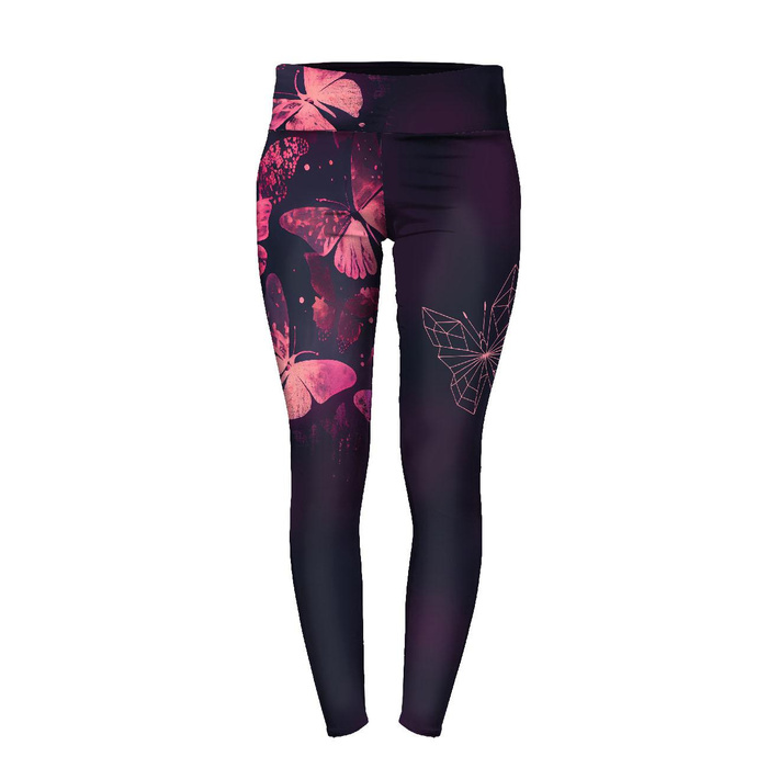 SPORTLEGGINGS - BUTTERFLY M. 1 - Nähset - XS