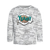 LONGSLEEVE - COMICS / yeah (bunt) - Single Jersey (146/152)
