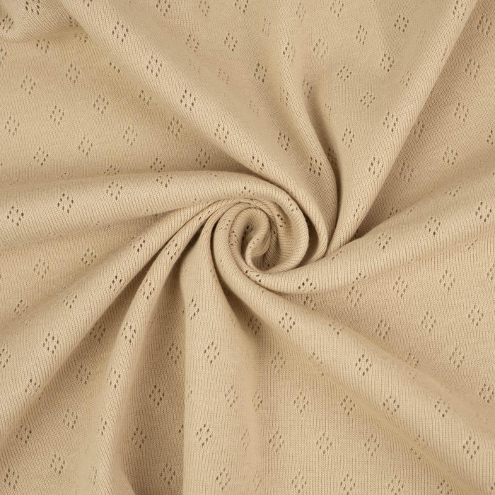 ROMBS / sand - openwork jersey