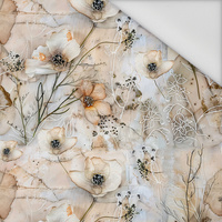 FLOWERS - Cloud Dancer WZ.1 - Waterproof woven fabric