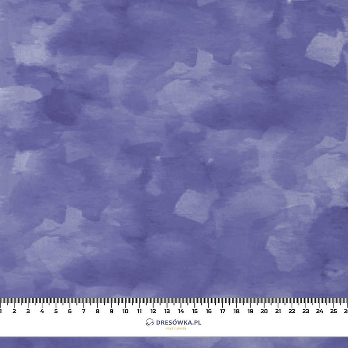 CAMOUFLAGE pat. 2 / Very Peri - looped knit fabric