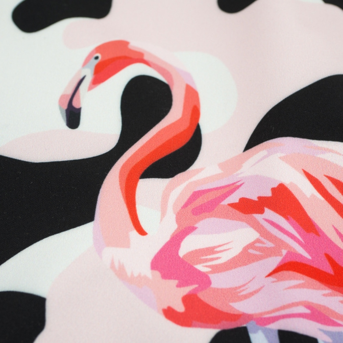 50cm CAMOUFLAGE FLAMINGOS - softshell