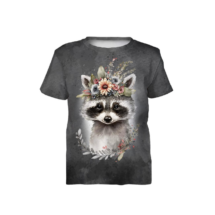 2-PACK - KID’S T-SHIRT - BABY ANIMALS pat. 2 - sewing set (92/98)