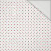 HEARTS pat. 2 / white (VALENTINE'S MIX) - Viscose jersey