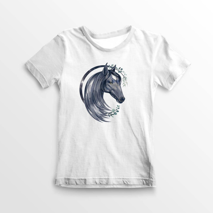 HORSE pat. 1 - PANEL (60cm x 50cm) SINGLE JERSEY