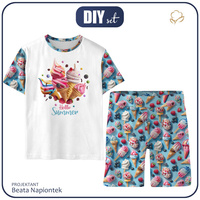 DĚTSKÉ PYŽAMO "ADA" - SWEETS vz.14 - Sada šití