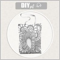 SHOPPERKA - PAISLEY KONTUR - Panama 220g - zestaw do uszycia