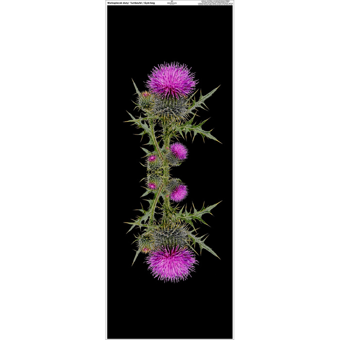 TURNBEUTEL - PASTEL WILDFLOWER - klein