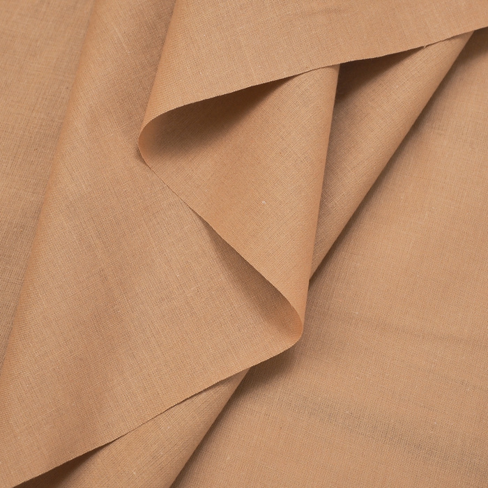 CAMEL - Cotton woven fabric