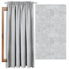 ACID WASH / HELLGRAU - Wintersweat angeraut mit Elastan ITY
