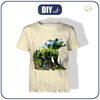 KINDER T-SHIRT (116-122) - MOUNTAIN BEAR - Nähset 