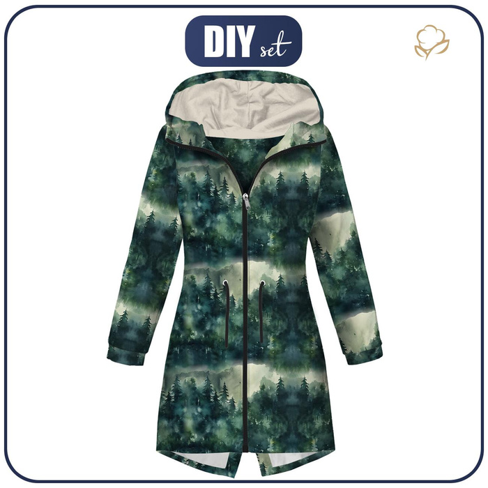 PARKA DAMSKA (ANNA) - FOREST WZ.4 - softshell  XL