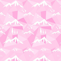 GEBIRGE (Adventure) / rosa - Viskose Jersey