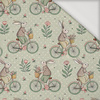 HAPPY BUNNY WZ. 2 - Jersey wiskozowy