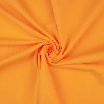 LIGHT ORANGE - úplet tričkovina 100% bavlna T170