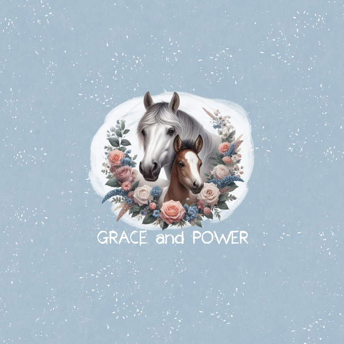 CUTE ANIMALS wz.9 - panel (60cm x 50cm) teplákovina