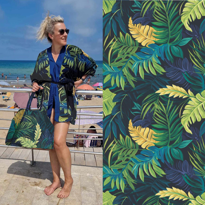 PAREO - GREEN LEAVES M.2 - Nähset 