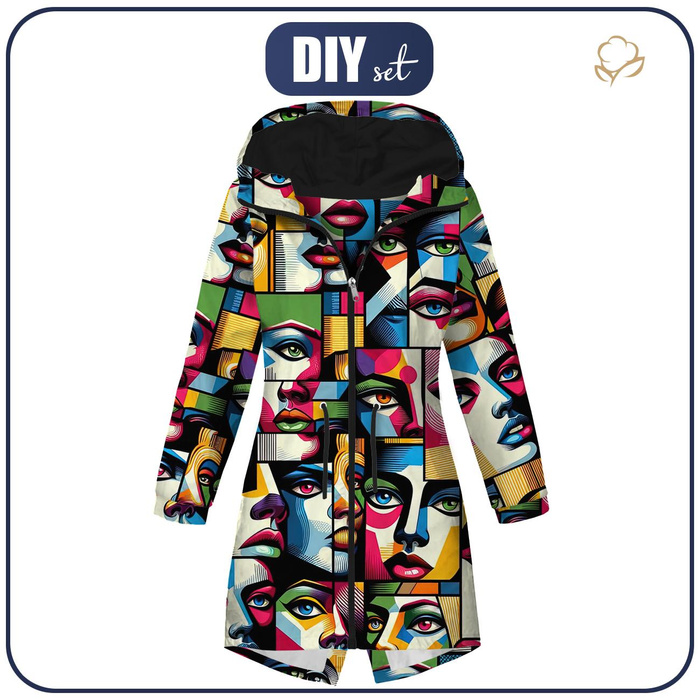 PARKA DAMSKA (ANNA) -  FACES WZ.1 - softshell S