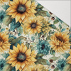 Sunflowers wz. 8 - Hydrophober angerauter Wintersweat