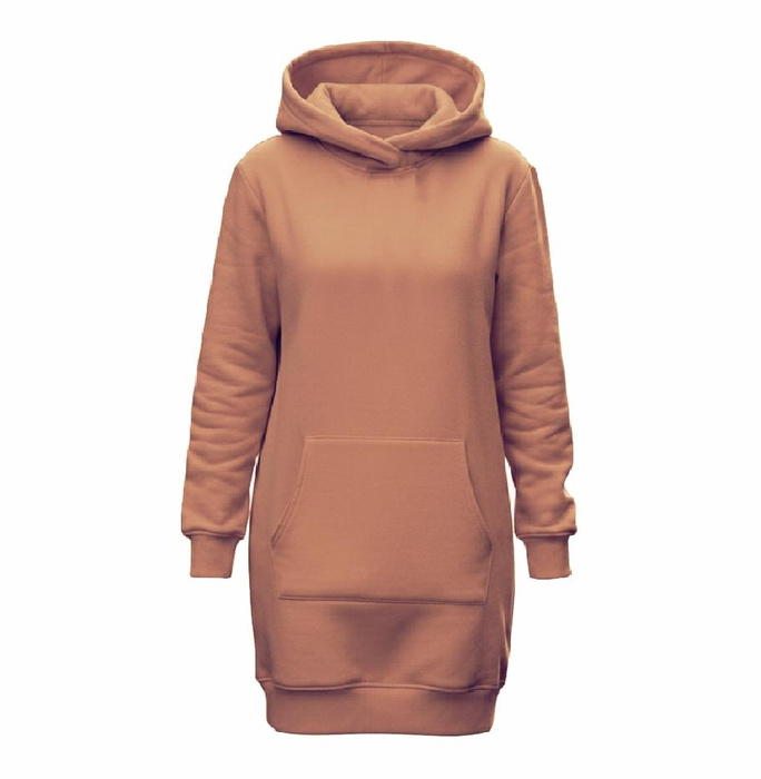 DIY Set - Klokaní mikina "LUXA" - MOCHA MOUSSE - XS/S