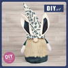 SKŘÍTEK KRÁLÍČEK - Prvosenka - DIY IT'S EASY  