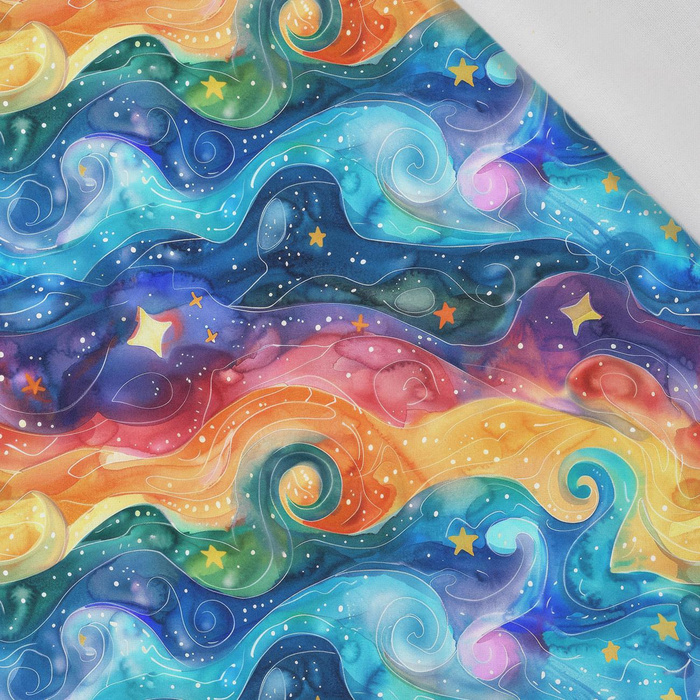 NEON ABSTRACT WZ.1 - Cotton woven fabric