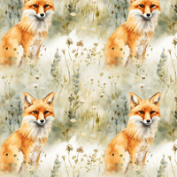 PASTEL FOX M. 1 - Baumwoll Musselin