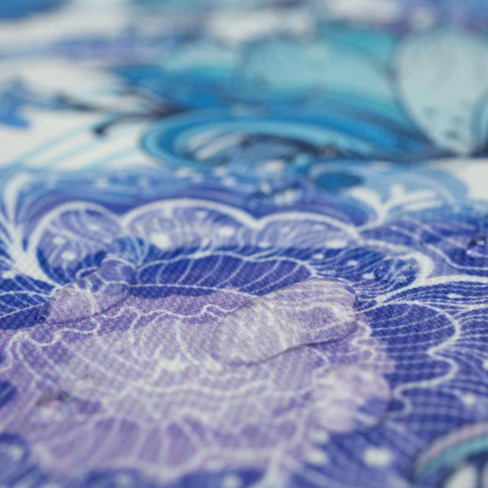 FROZEN GARDEN - Waterproof woven fabric