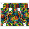 SUKIENKA "DALIA" MINI (XXS-XS) - COLORFUL LEAVES wz.3 - zestaw do uszycia