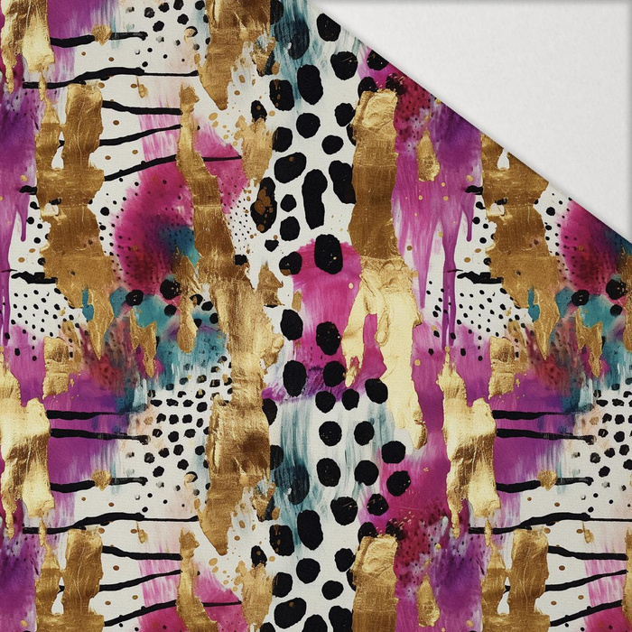 ABSTRACTION wz.19 - Hydrophobic brushed knit