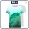 T-SHIRT MĘSKI - KAMELEON - single jersey M