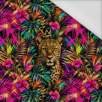 TIGER / NEON JUNGLE WZ. 5 - PANEL (75cm x 80cm) Waterproof woven fabric