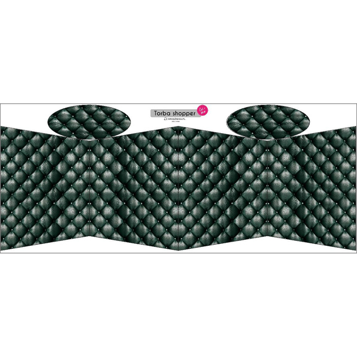 SHOPPER - LEATHER PATTERN WZ.7 - Nähset