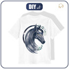 KID’S T-SHIRT - HORSE pat. 1 - Single Jersey (140/146)