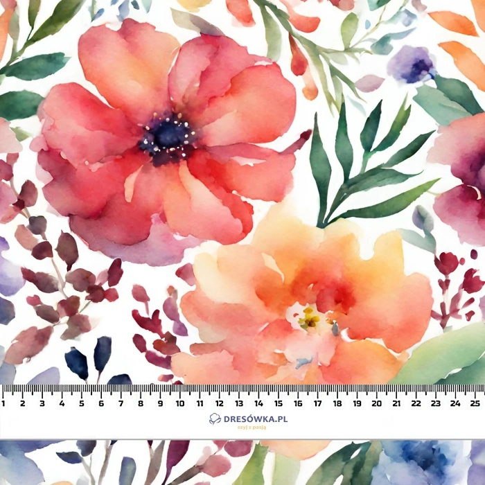 FLOWERS WZ. 74 - Viskose Webware