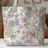 PASTEL FLOWERS WZ. 23 - viscose woven fabric