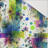 FLORAL REVERIE WZ. 8 - Hydrofobowa dzianina drapana 